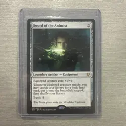 Magic Mtg Magic Origins Sword of the Animist NM - Image 1