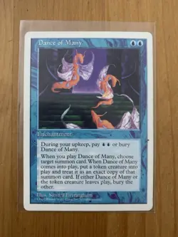 Dance of Many- Chronicles- MTG Magic: The Gathering - Lightly Played - Image 1