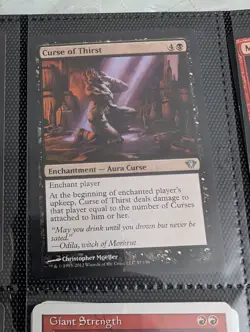 Curse of Thirst - Dark Ascension - MTG Magic Card - NM (G) - Image 1