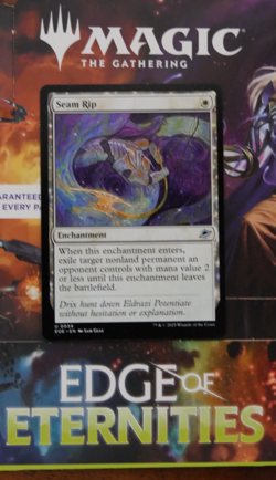 MTG EOE: Seam Rip (Enchantment) Edge of Eternities Regular Uncommon 0034 - Image 1