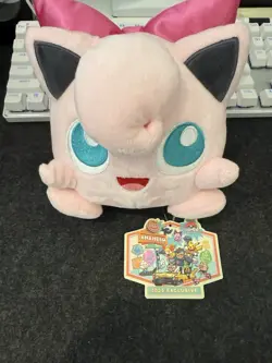 Pokemon Worlds 2025 Anaheim Exclusive Jigglypuff Plush - Image 1