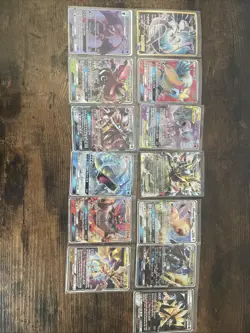 Pokemon Card Lot Mewtwo Mew Giratina EX - Image 1