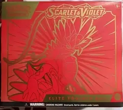 Pokemon TCG Red Koraidon Elite Trainer Box Scarlet Violet Trading Card Game - Image 2