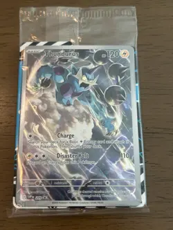 Pokemon TCG Lot of 3 Sealed ETB Promo Cards (Snorlax 151, Thundrus And tornadus) - Image 4