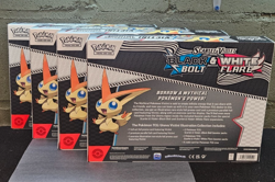 Lot of 4 Pokemon Black Bolt White Flare Victini Illustration Collection - Sealed - Image 2