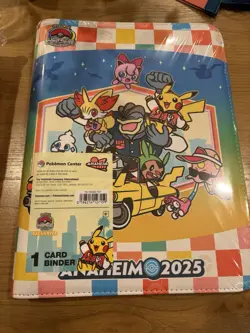 Pokemon World Championships 2025 Anaheim Pokemon Center Binder Exclusive - Image 1