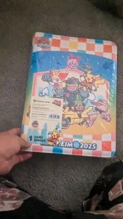 Pokemon World Championships 2025 Anaheim Pokemon Center Binder exclusive - Image 1