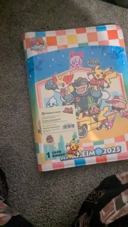 Pokemon World Championships 2025 Anaheim Pokemon Center Binder exclusive - Image 3