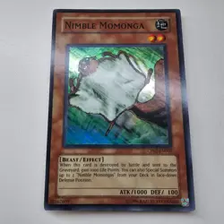 Nimble Momonga - CP02 - Super Rare - Yugioh EURO - Image 1