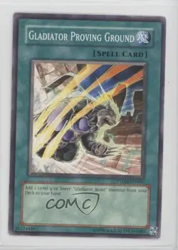Gladiator Proving Ground Unlimited YuGiOh Phantom Darkness #PTDN-EN061 2008 - Image 1