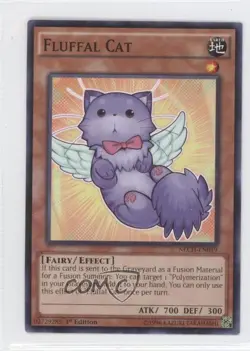 Fluffal Cat 1st Ed. YuGiOh The New Challangers #NECH-EN019 - Image 1