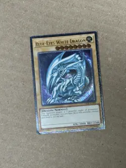 YUGIOH Blue-Eyes White Dragon OP28-EN001 Ultimate Rare LP #7 - Image 1