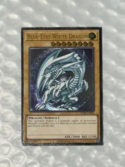 YUGIOH Blue-Eyes White Dragon OP28-EN001 Ultimate Rare NM #34 - Image 1