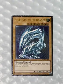 YUGIOH Blue-Eyes White Dragon OP28-EN001 Ultimate Rare NM #33 - Image 1