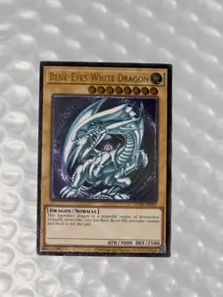 YUGIOH Blue-Eyes White Dragon OP28-EN001 Ultimate Rare NM #31 - Image 1