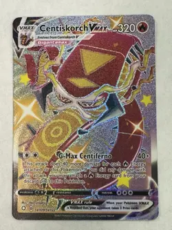 Centiskorch VMAX SV109/SV122 Shining Fates: Shiny Vault Rare Pokemon NM-MT Card - Image 3