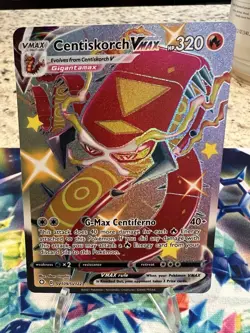 Centiskorch VMAX SV109/SV122 Shining Fates: Shiny Vault Rare Pokemon NM-MT Card - Image 1