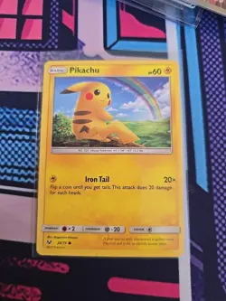 Pokemon Card Pikachu Shining Legends 28/73 - Image 1