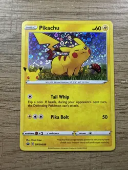 Pikachu SWSH039 General Mills Promo 2020 Holo Rare Holo Pokemon TCG Card NM - Image 1