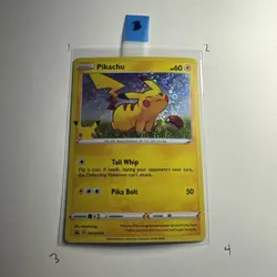 Pikachu SWSH039 General Mills Promo 2020 Holo Rare Holo Pokemon TCG Card NM - Image 1