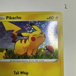 Pikachu SWSH039 General Mills Promo 2020 Holo Rare Holo Pokemon TCG Card NM - Image 4
