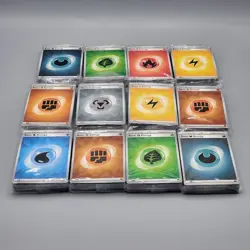 12 Sealed Sets Pokemon TCG Scarlet & Violet Basic Energy Card Packs - Image 2