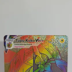 Tapu Koko VMAX 166 163 Rainbow Secret Rare Card Pokemon Battle Styles - NM - Image 3