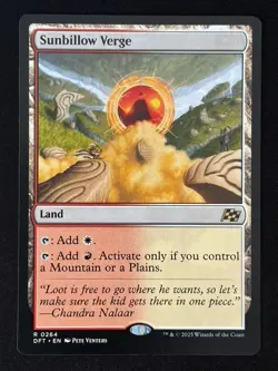 1x MTG Sunbillow Verge - Aetherdrift (DFT) #264 - Magic the Gathering - Image 3