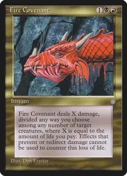 1 MTG NM English Fire Covenant Ice Age - Image 1