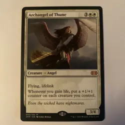 Archangel Of Thune MTG Double Masters 2XM Regular NM - Image 1