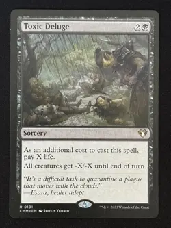 1x MTG Toxic Deluge - Commander Masters (CMM) #191 - Magic the Gathering - Image 1