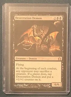Desecration Demon Return to Ravnica Magic The Gathering MTG - Image 1