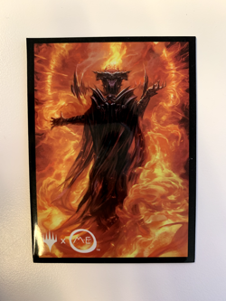 MTG - Sauron, the Dark Lord (Prerelease Foil) - Promo Stamp - Image 2