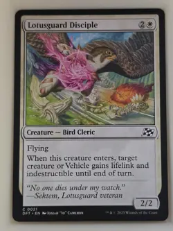 Lotusguard Disciple - C 0021 Common Aetherdrift DFT MTG - Image 1