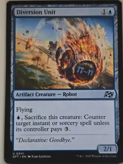 Diversion Unit - U 0041 Uncommon Aetherdrift DFT MTG - Image 1