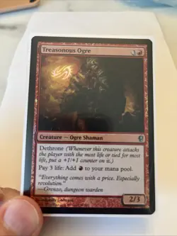MTG Treasonous Ogre Conspiracy 36/210 Foil Uncommon - Image 2