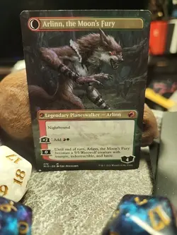 MTG Arlinn, the Pack's Hope / Arlinn, the Moon's Fury - Regular - MID #279 - Image 2