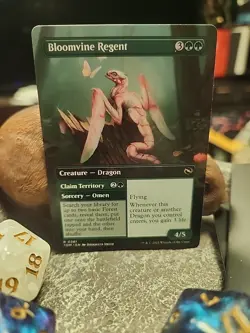 MTG Bloomvine Regent / Claim Territory - Regular - Tarkir: Dragonstorm #0381 - Image 1