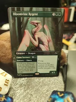 MTG Bloomvine Regent / Claim Territory - Regular - Tarkir: Dragonstorm #0381 - Image 2