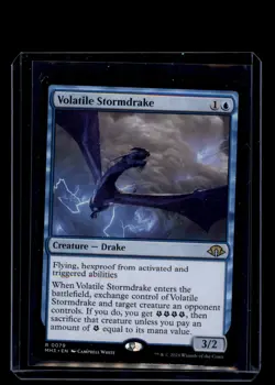 MTG Volatile Stormdrake #79 Rare Modern Horizons 3 - Image 1
