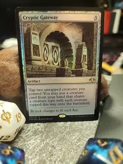 MTG Cryptic Gateway - Foil art - Dominaria Remastered #218/261 - Image 1