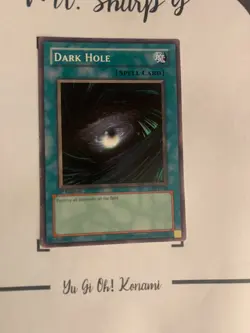 DARK HOLE - 1st EDITION SYE-026 ENGLISH Yu-Gi-OH! CARD GAME TCG COMMON 2004 OCG - Image 3