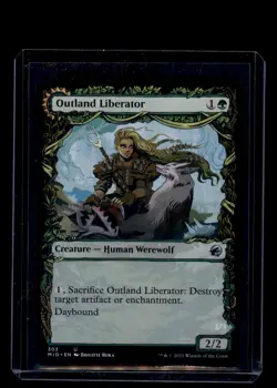 MTG Outland Liberator (Showcase) #303 Uncommon Innistrad: Midnight Hunt - Image 1