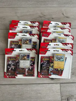 1x 2025 Pokemon Scarlet & Violet ‘Zebstrika Destined Rivals 3 Pack Blister Pack’ - Image 1