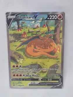 Pokemon Charizard V SWSH260 Ultra Premium Collection Holo Black Star Promo NM - Image 1