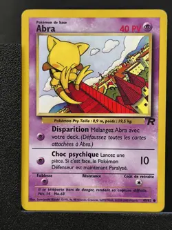 Carte Pokemon Abra 49/82 Edition 2 Team Rocket Wizards 5 - Image 2