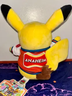 2025 Pokemon World Championships Pikachu Plushie Anaheim Worlds Exclusive Plush - Image 2