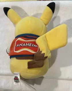 2025 Pokemon World Championships Pikachu Plushie Anaheim Worlds Exclusive Plush - Image 2