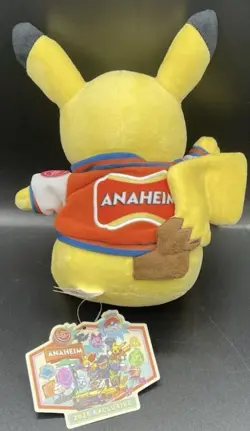 2025 Pokemon World Championships Pikachu Plushie Anaheim Worlds Exclusive Plush - Image 2
