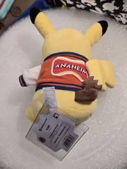 2025 Pokemon World Championships Pikachu Plushie Anaheim Worlds Exclusive Plush - Image 4